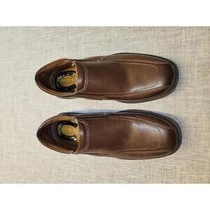 Nunn Bush Mens Comfort Gel Slip on Shoe